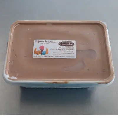 Glace artisanale - La ferme de la Rosée