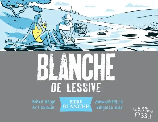 Blanche de Lessive bio 5,5% - 33 cl